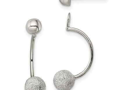 Sterling Silver Earrings Style QE13313 - Classique Jewelry Inc.