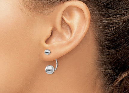 Sterling Silver Earrings Style QE13314 - Classique Jewelry Inc.