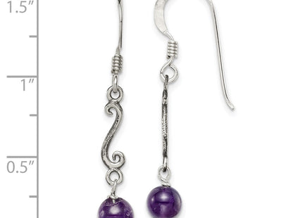 Sterling Silver Earrings Style QE1333 - Classique Jewelry Inc.