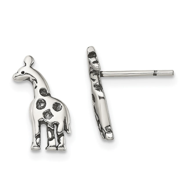 Sterling Silver Earrings Style QE13353 - Classique Jewelry Inc.