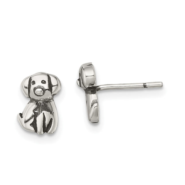 Sterling Silver Earrings Style QE13359 - Classique Jewelry Inc.