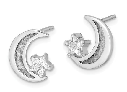 Sterling Silver Earrings Style QE13378 - Classique Jewelry Inc.