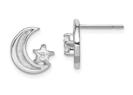 Sterling Silver Earrings Style QE13378 - Classique Jewelry Inc.