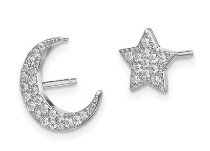 Sterling Silver Earrings Style QE13379 - Classique Jewelry Inc.