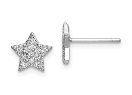 Sterling Silver Earrings Style QE13379 - Classique Jewelry Inc.