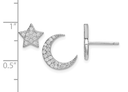 Sterling Silver Earrings Style QE13379 - Classique Jewelry Inc.