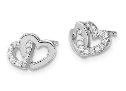 Sterling Silver Earrings Style QE13400 - Classique Jewelry Inc.