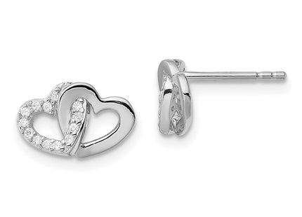 Sterling Silver Earrings Style QE13400 - Classique Jewelry Inc.