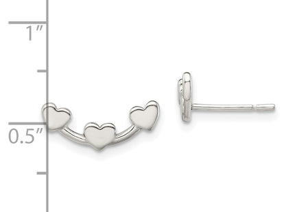 Sterling Silver Earrings Style QE13402 - Classique Jewelry Inc.