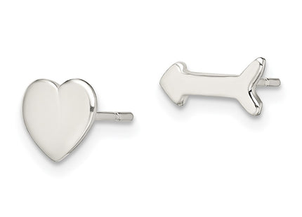 Sterling Silver Earrings Style QE13418 - Classique Jewelry Inc.