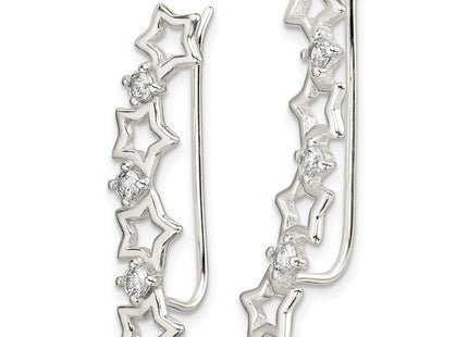 Sterling Silver Earrings Style QE13460 - Classique Jewelry Inc.