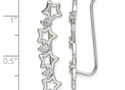 Sterling Silver Earrings Style QE13460 - Classique Jewelry Inc.