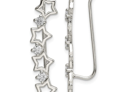 Sterling Silver Earrings Style QE13460 - Classique Jewelry Inc.