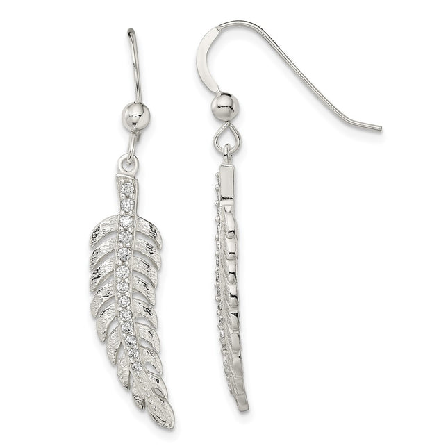 Sterling Silver Earrings Style QE13486 - Classique Jewelry Inc.