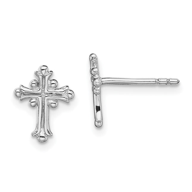 Sterling Silver Earrings Style QE13488 - Classique Jewelry Inc.