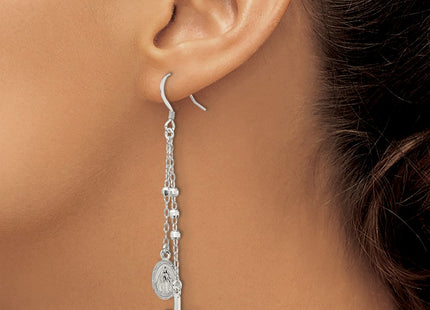 Sterling Silver Earrings Style QE13492 - Classique Jewelry Inc.