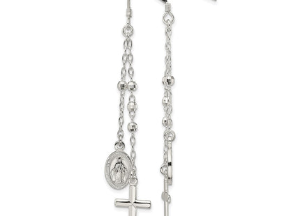 Sterling Silver Earrings Style QE13492 - Classique Jewelry Inc.