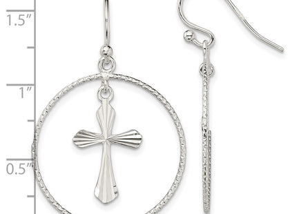 Sterling Silver Earrings Style QE13510 - Classique Jewelry Inc.