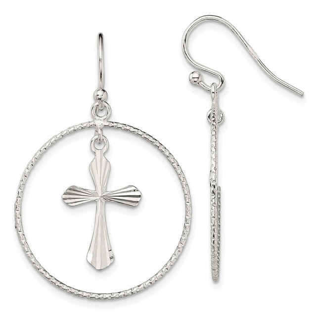 Sterling Silver Earrings Style QE13510 - Classique Jewelry Inc.