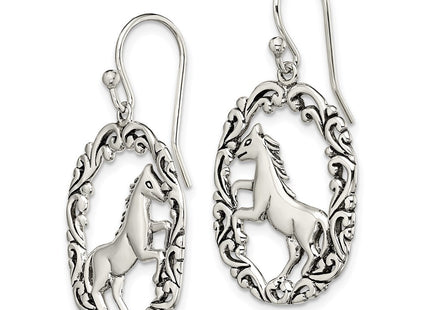 Sterling Silver Earrings Style QE13513 - Classique Jewelry Inc.