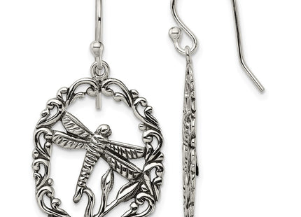 Sterling Silver Earrings Style QE13515 - Classique Jewelry Inc.