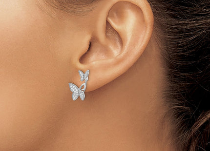 Sterling Silver Earrings Style QE13530 - Classique Jewelry Inc.
