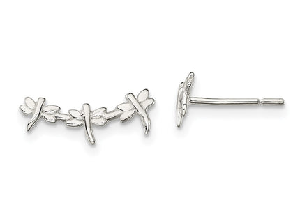 Sterling Silver Earrings Style QE13533 - Classique Jewelry Inc.