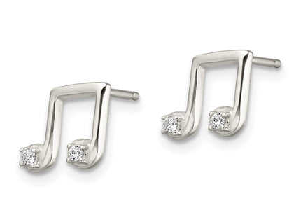 Sterling Silver Earrings Style QE13543 - Classique Jewelry Inc.