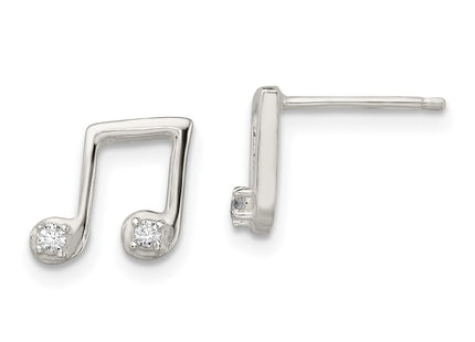 Sterling Silver Earrings Style QE13543 - Classique Jewelry Inc.