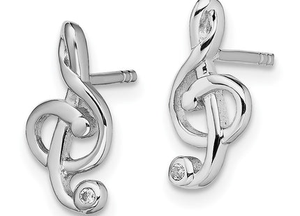 Sterling Silver Earrings Style QE13544 - Classique Jewelry Inc.