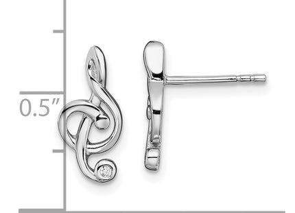 Sterling Silver Earrings Style QE13544 - Classique Jewelry Inc.