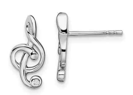 Sterling Silver Earrings Style QE13544 - Classique Jewelry Inc.