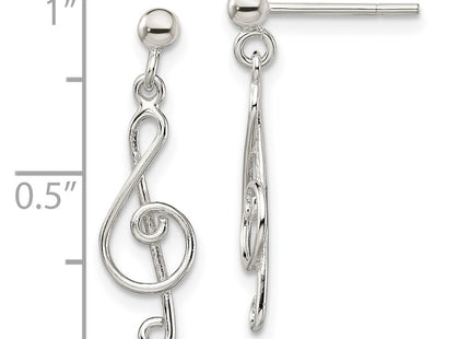 Sterling Silver Earrings Style QE13546 - Classique Jewelry Inc.