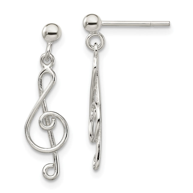 Sterling Silver Earrings Style QE13546 - Classique Jewelry Inc.