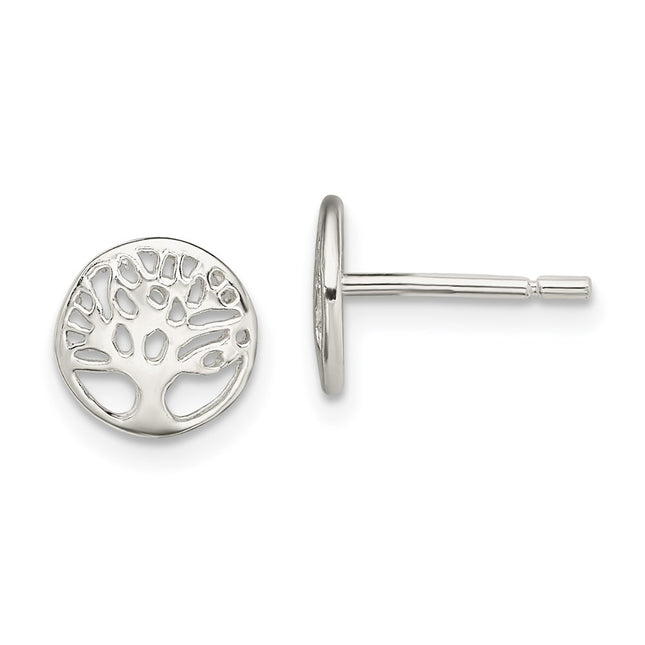 Sterling Silver Earrings Style QE13558 - Classique Jewelry Inc.