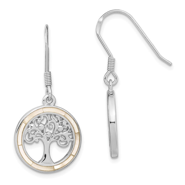 Sterling Silver Earrings Style QE13560 - Classique Jewelry Inc.