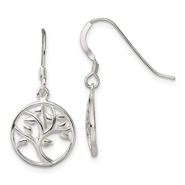 Sterling Silver Earrings Style QE13563 - Classique Jewelry Inc.