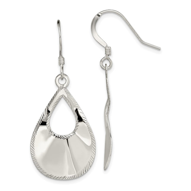Sterling Silver Earrings Style QE13580 - Classique Jewelry Inc.
