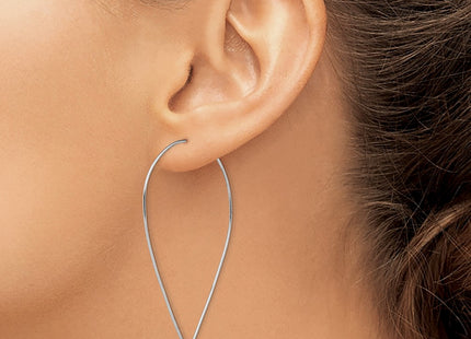 Sterling Silver Earrings Style QE13582 - Classique Jewelry Inc.