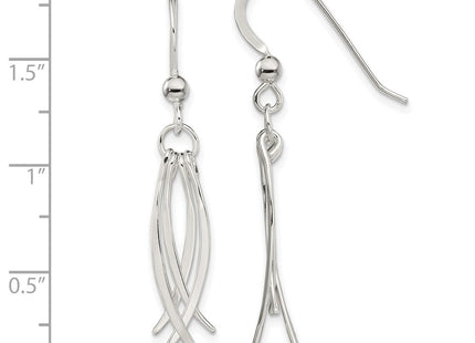 Sterling Silver Earrings Style QE13595 - Classique Jewelry Inc.