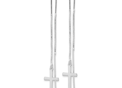 Sterling Silver Earrings Style QE13600 - Classique Jewelry Inc.