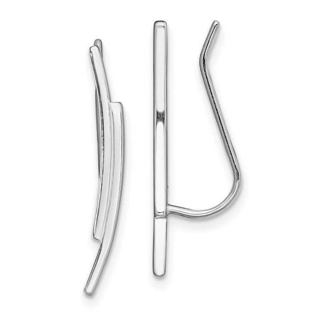 Sterling Silver Earrings Style QE13609 - Classique Jewelry Inc.