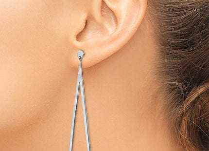 Sterling Silver Earrings Style QE13623 - Classique Jewelry Inc.