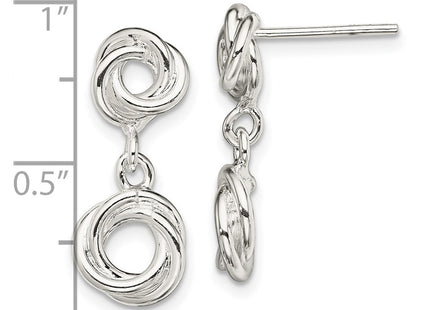 Sterling Silver Earrings Style QE13632 - Classique Jewelry Inc.