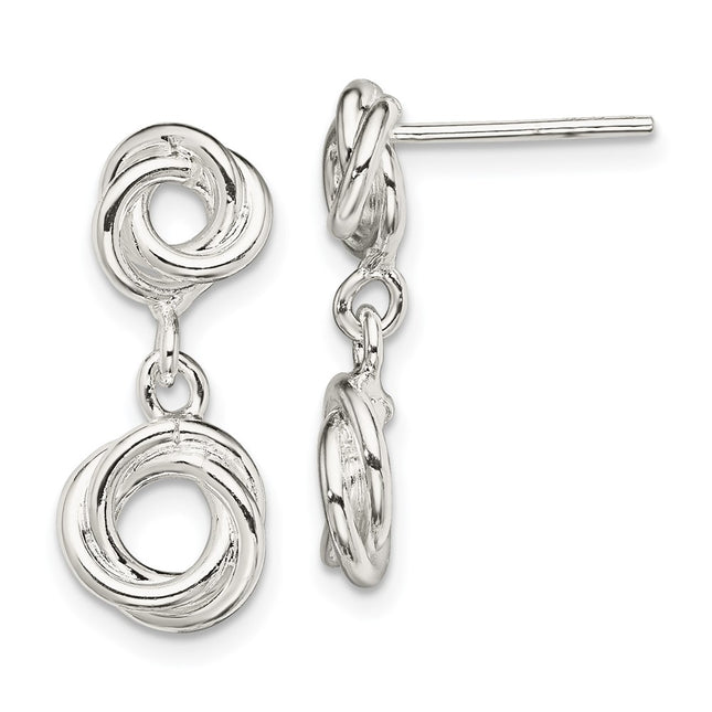 Sterling Silver Earrings Style QE13632 - Classique Jewelry Inc.