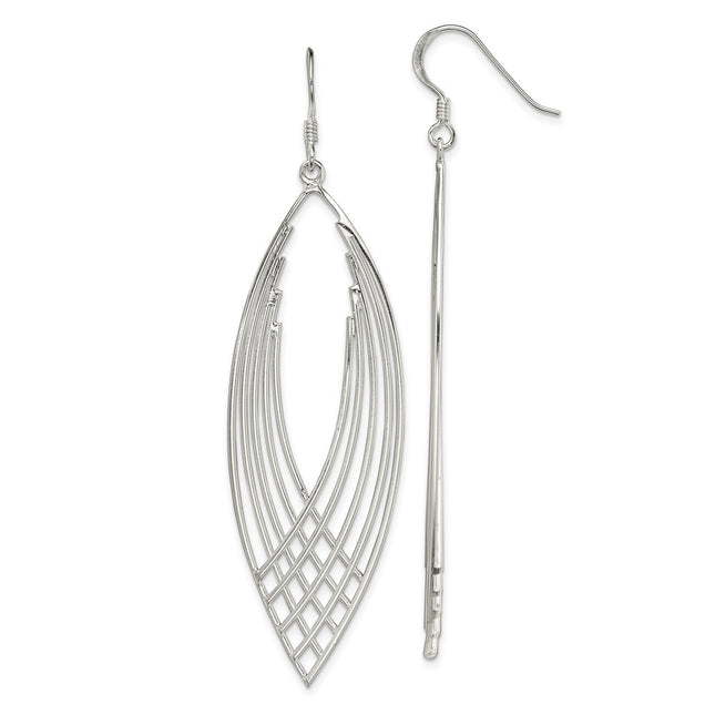 Sterling Silver Earrings Style QE13634 - Classique Jewelry Inc.
