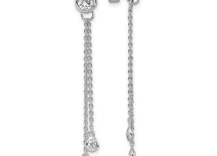 Sterling Silver Earrings Style QE13650 - Classique Jewelry Inc.