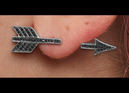 Sterling Silver Earrings Style QE13657 - Classique Jewelry Inc.