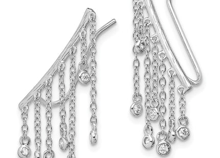 Sterling Silver Earrings Style QE13662 - Classique Jewelry Inc.