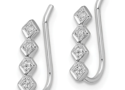 Sterling Silver Earrings Style QE13663 - Classique Jewelry Inc.